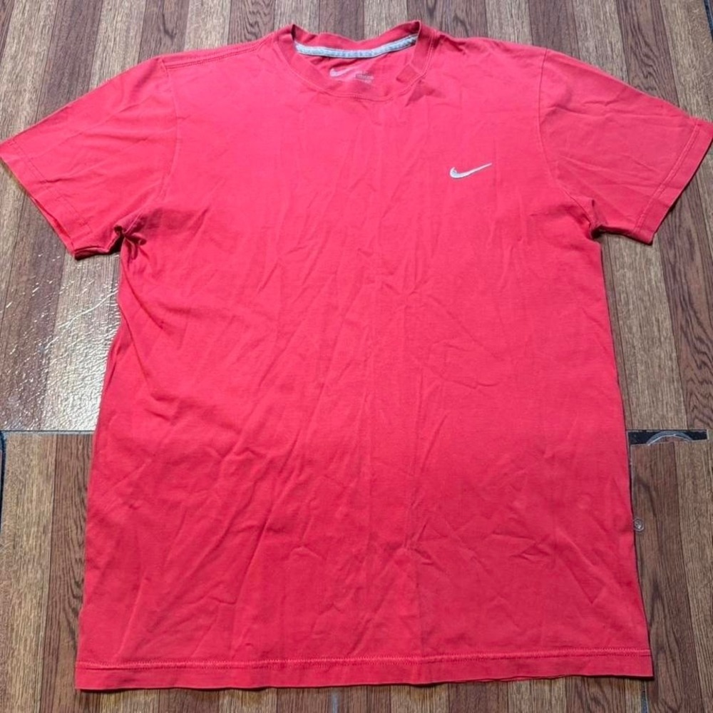 Nike Red Retro Tech Sportswear Running Train Shirt Medium